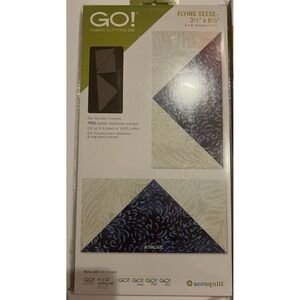 Accuquilt Go! Flying Geese 3 1/2 X 6 1/2